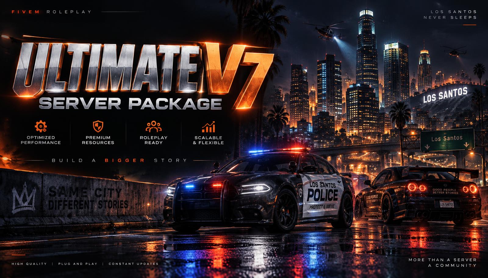 The Ultimate V7 — Complete FiveM City Package